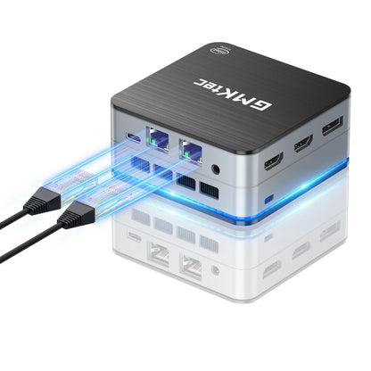 GMKtec G2 Mini PC – Intel 12th Gen Alder Lake N100, Windows 11 Pro, 12GB DDR5 RAM, 512GB SSD, WiFi 6 & BT5.2 Desktop Computer