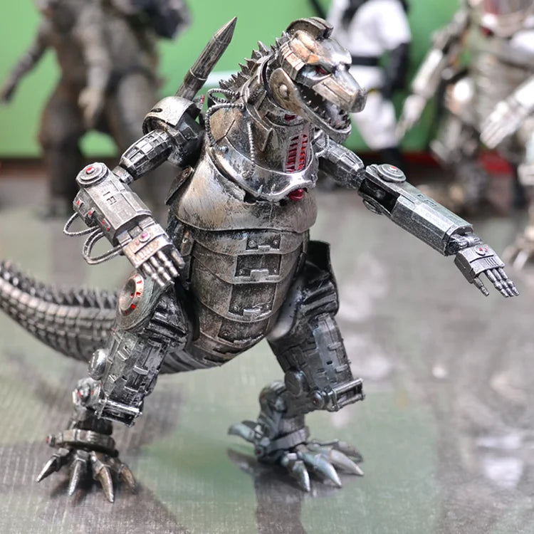 Spot Godzilla & Mecha Godzilla Action Figures – Fully Articulated Anime Model Toys for Kids Collectible Gift