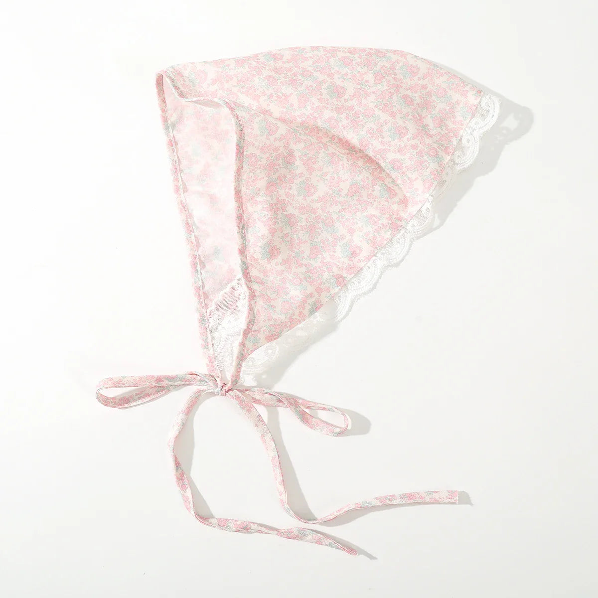 Fabric Printing Triangle Scarf — Flower Turban Bandana Headband for Women Retro Hair Accessories