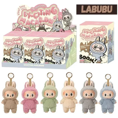 2025 Labubu V3 Generation Plush Toy – THE MONSTERS Vinyl Blind Box Series Heartbeat Macaron 3rd Edition