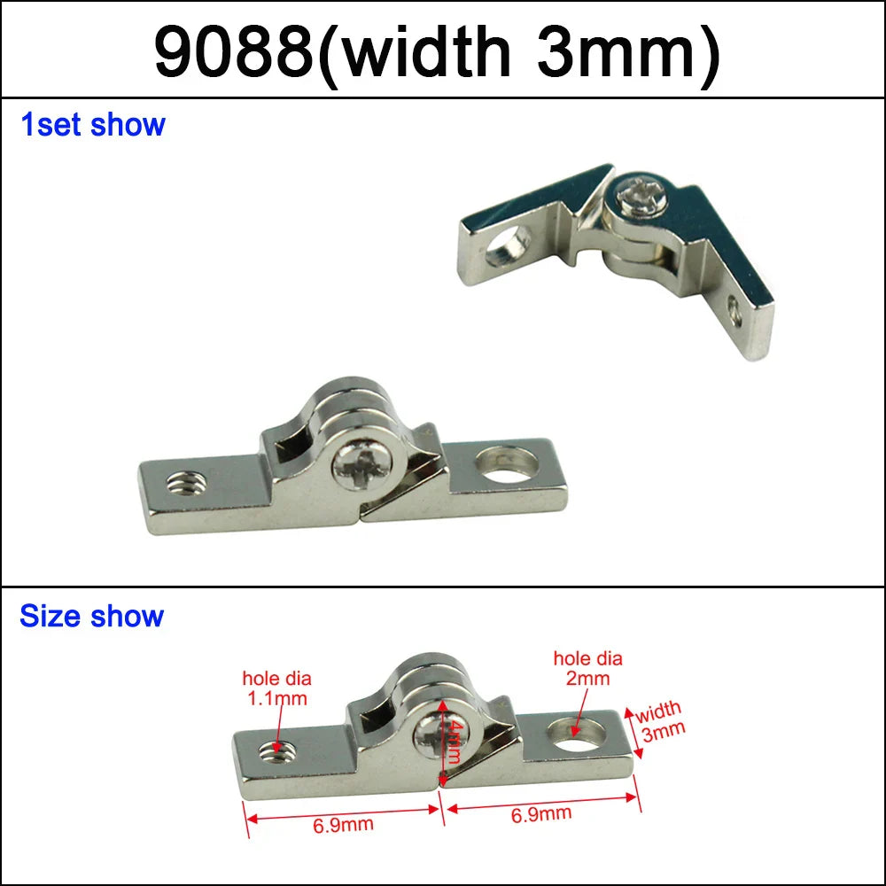 10 Sets Eyeglasses Hinge Replacement - Plastic Frames, Acetate Sunglasses, Wooden Glasses Repair Parts & Accessories