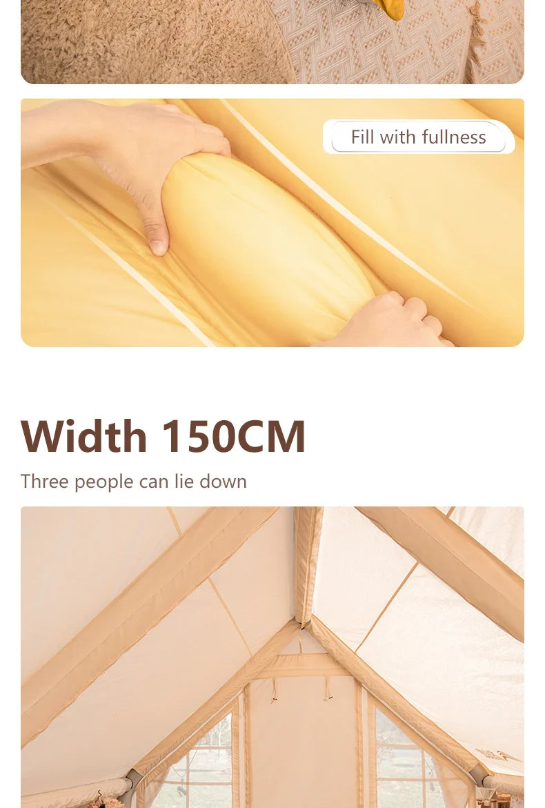 BSWOLF 2-Person Four Seasons Camping Sleeping Bag – Portable Winter Outdoor Travel & Hiking Bag