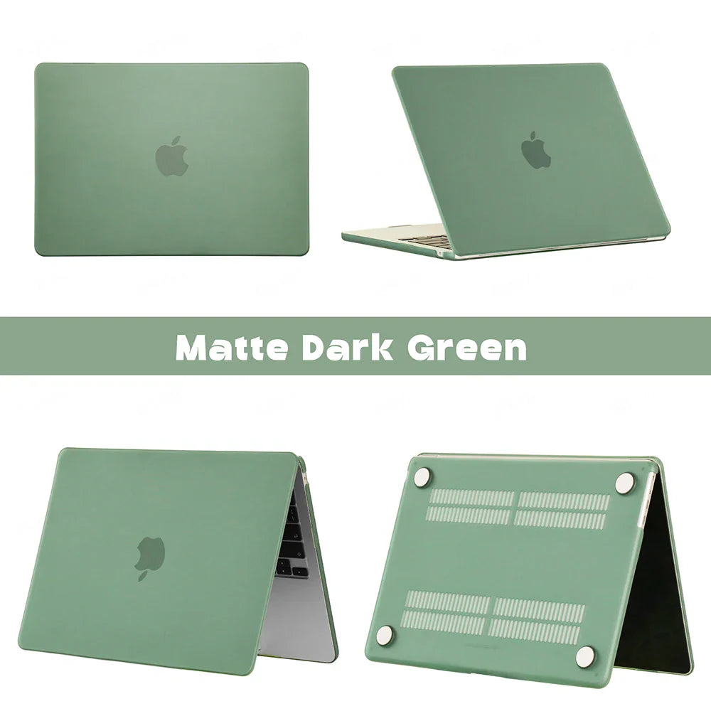 MacBook Air 13 Case - Compatible with MacBook Air M1, M2 (2023), Air 15, Pro 14 M3 (2023), and Pro 16 Cover - Laptop Accessories