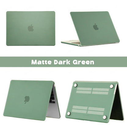 MacBook Air 13 Case - Compatible with MacBook Air M1, M2 (2023), Air 15, Pro 14 M3 (2023), and Pro 16 Cover - Laptop Accessories