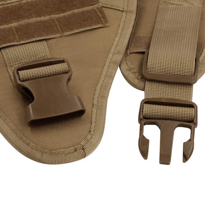 Large Dog Harness & Leash Set — Training & Walking Vest for German Shepherd, Malinois