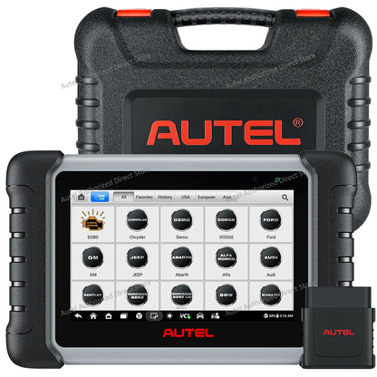 Autel MaxiCOM MK808BT PRO OBD2 Scanner – Bluetooth Car Diagnostic Code Reader, PK MK808KBT/MK808S