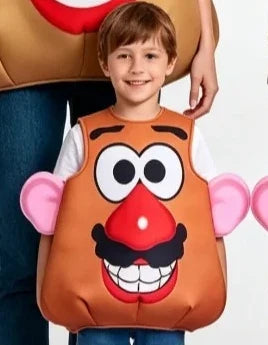 Mr. & Mrs. Potato Head Costume - Funny Family Matching Halloween Cosplay Outfit