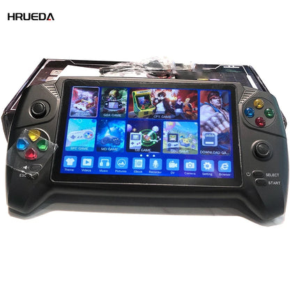 7.0" Retro Handheld Game Console - Dual Joysticks Classic Gaming Player for PS1, GBA, NES & FC Games