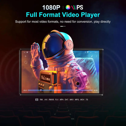 Oilsky M501 MP3 Player - 80GB, Bluetooth & WiFi, Android 9.0, 1080P MP4, Expandable up to 512GB