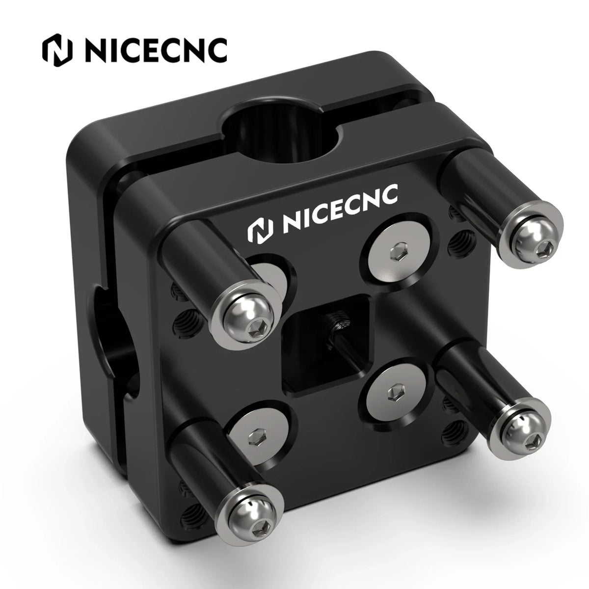 12mm Motorcycle GPS Navigation Holder - Universal Bar Clamp Mount for Garmin Zumo XT2 & Quad Lock