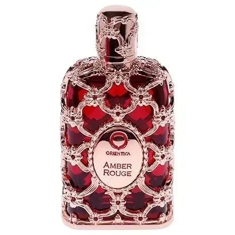 Orientica Royal Amber Rouge Oud Saffron Cologne – Unisex Rose Scented Eau de Parfum Long-Lasting Fragrance