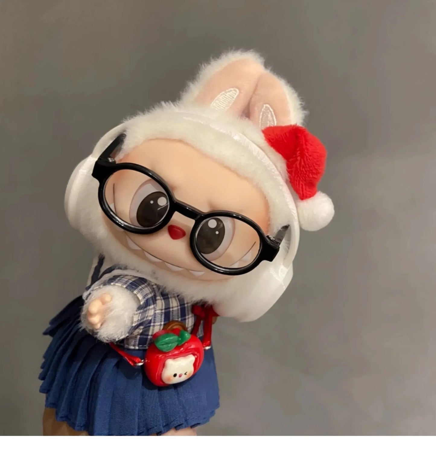 Labubu Doll Accessories — 17cm Fashion & 10cm Cotton Doll Macaron Color Earphones for Labubu Dolls