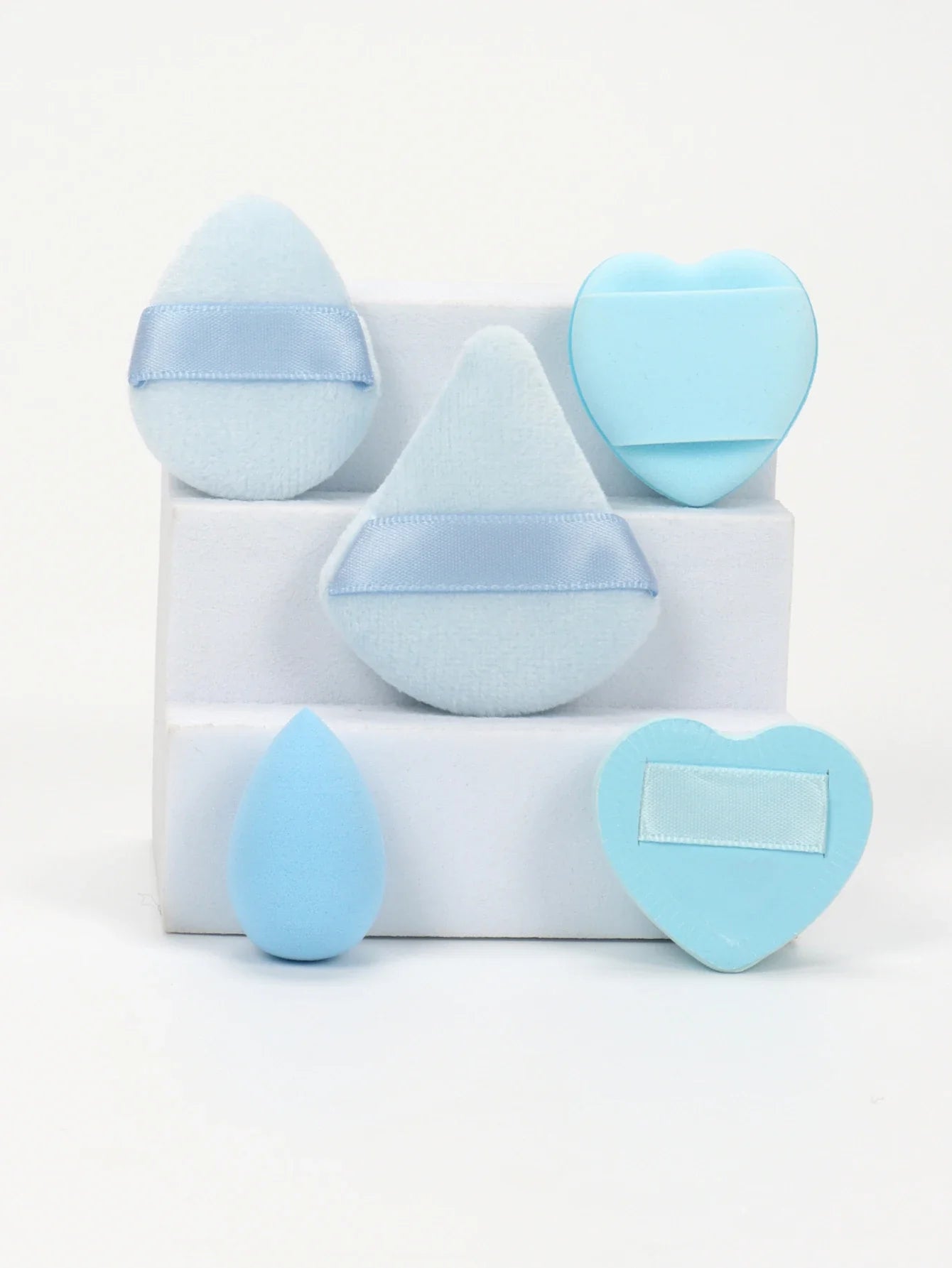 15/30/60 Mini Makeup Sponges – Beauty Powder Puff for Concealer, Liquid Foundation & Face Cosmetics
