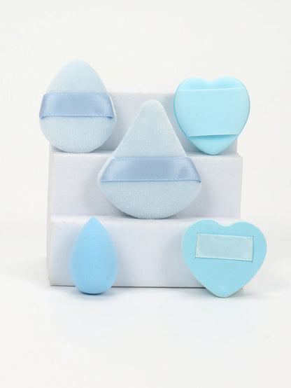15/30/60 Mini Makeup Sponges – Beauty Powder Puff for Concealer, Liquid Foundation & Face Cosmetics