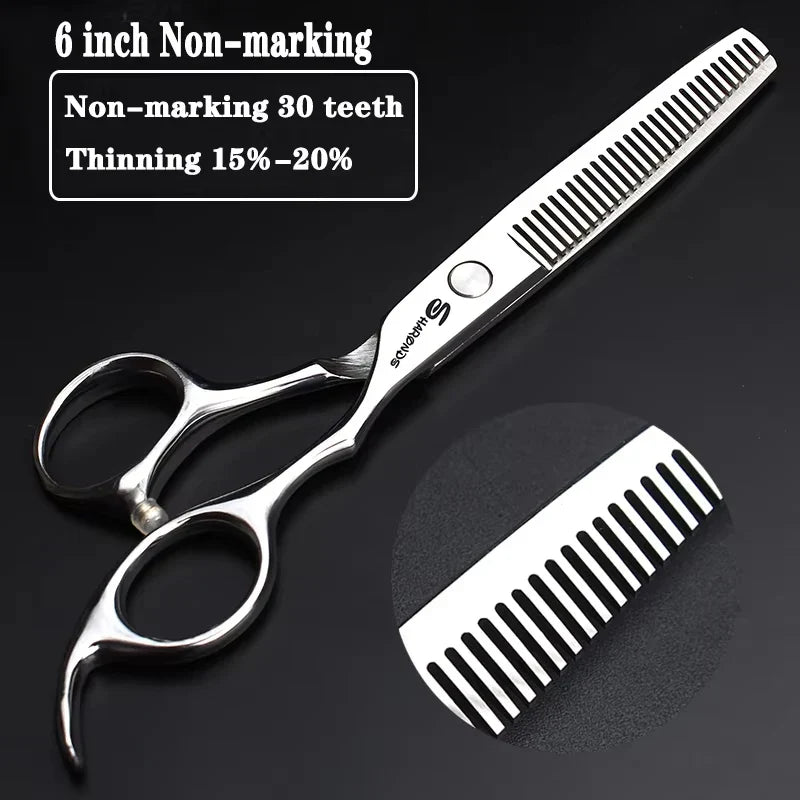 Professional Japanese Hair Cutting & Thinning Scissors – 6''/6.5''/7''/7.5'' Sharp Barber Shears for Salon & Home Use