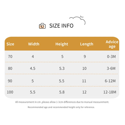 Newborn Baby Shoes — Knitted First Boots for Boys & Girls, Solid Toddler Bed Footwear 0-18M