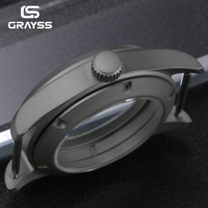 T2 Titanium & Steel Diving Watch Case - 20BAR Waterproof NH34 NH35 NH38 NH70 Watch Parts