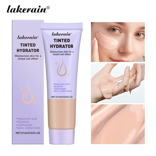 Strong Coverage Tinted Hydrator Makeup – Semi-Matte Finish for Women, Evens Skin Tone & Naturally Moisturizes