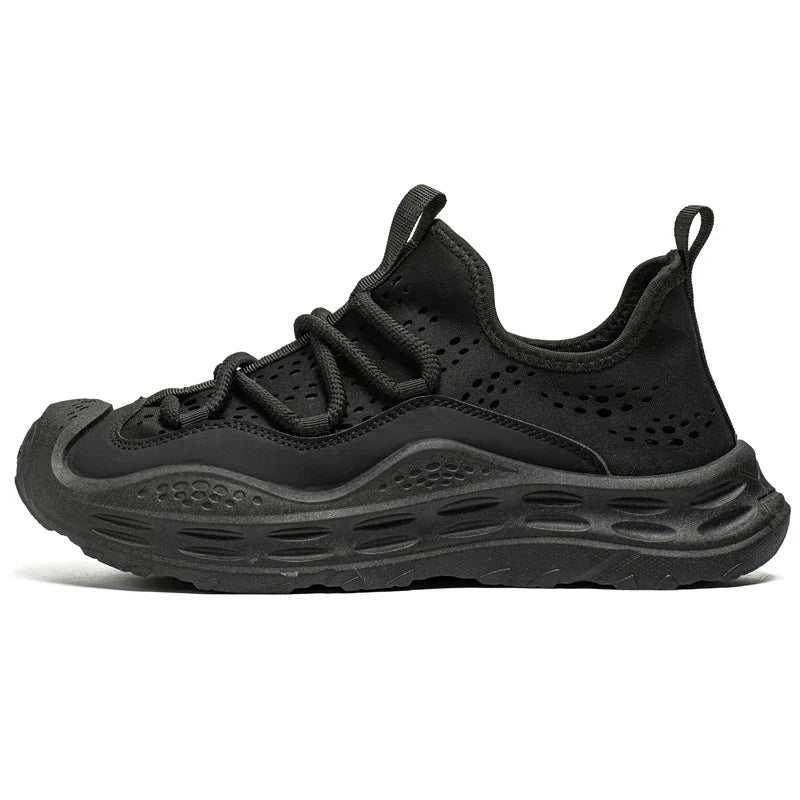 Men’s Casual Sport Sneakers - Breathable Thick Sole Shoes with Anti-Skid & Wear-Resistant Design