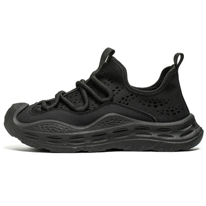 Men’s Casual Sport Sneakers - Breathable Thick Sole Shoes with Anti-Skid & Wear-Resistant Design
