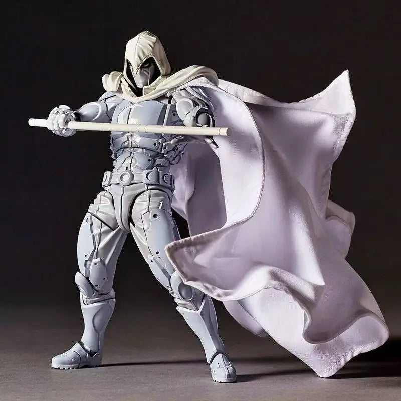 Authentic 16cm Moon Knight PVC Figure – Anime Model Collectible Desktop Ornament & Birthday Gift Toy