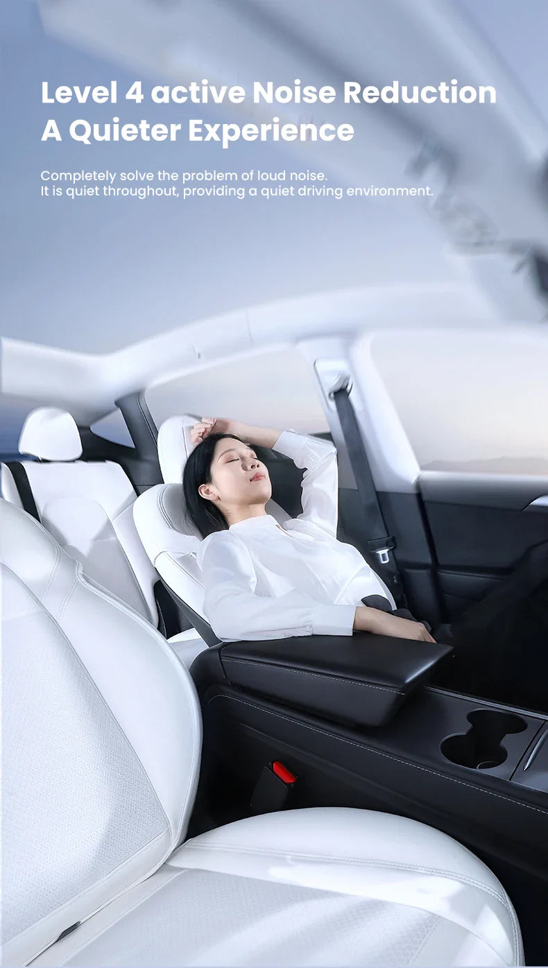 YZ Tesla Seat Cushion Cover — Ventilated Cooling Car Seat with Fan for Model 3 & Model Y | Breathable Summer Accessory