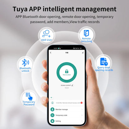 Asia Teco 5-Inch Face Recognition Access Control – WiFi TCP/IP Attendance Machine with Tuya App & Fingerprint Scanner