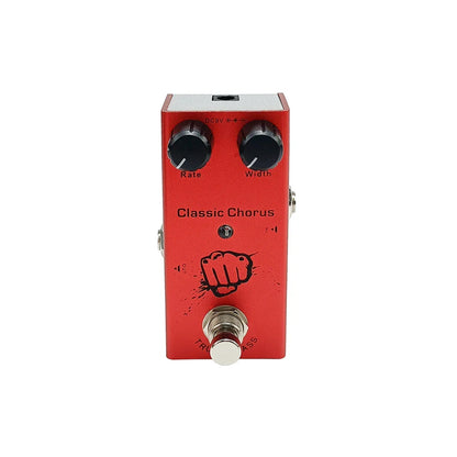 Electric Guitar Effects Pedal – Vintage Overdrive, Chorus, Tremolo, Delay & Ultimate Drive Options
