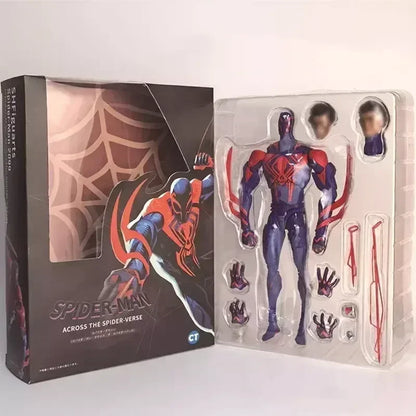17cm CT Spider-Man 2099 SHF S.H.Figuarts Figure – Spider-Man Across The Spider-Verse Part One Collectible Toy Gift