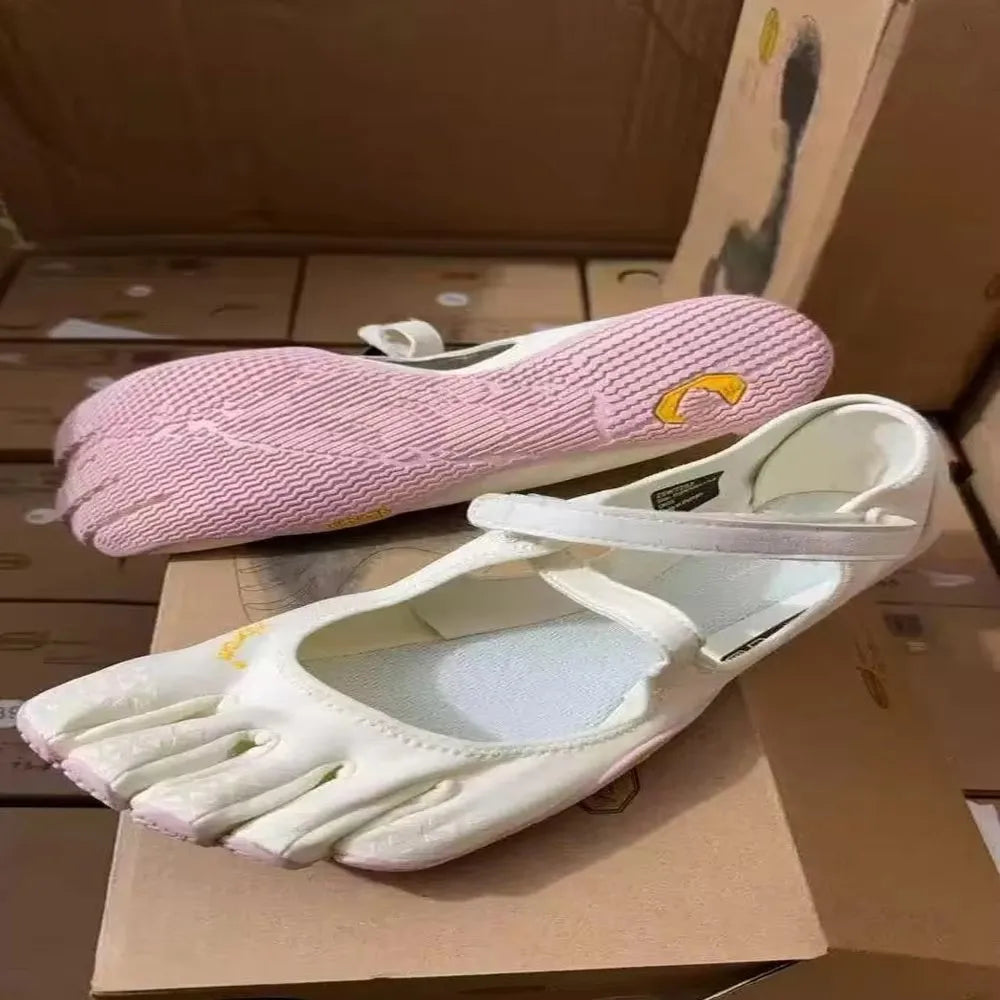 V-Soul Five-Toe Barefoot Sneakers – Lightweight Breathable Quick-Dry Shoes for Yoga, Walking & Outdoor Activities