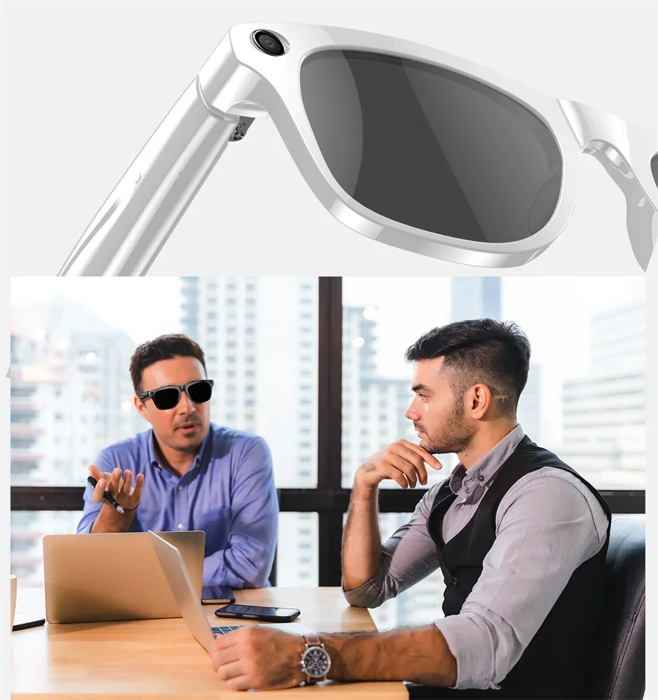 Xiaomi 1080P HD AI Smart Glasses — 100MP Camera, Bluetooth Call, Voice Assistant, 260mAh Battery, Smart Control