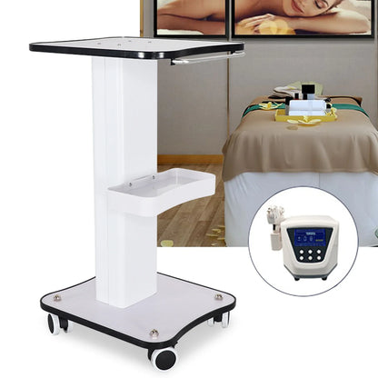40Kg Salon Rolling Trolley Cart – Spa & Beauty Storage Organizer with Machine Stand, Heavy-Duty Spa Cart