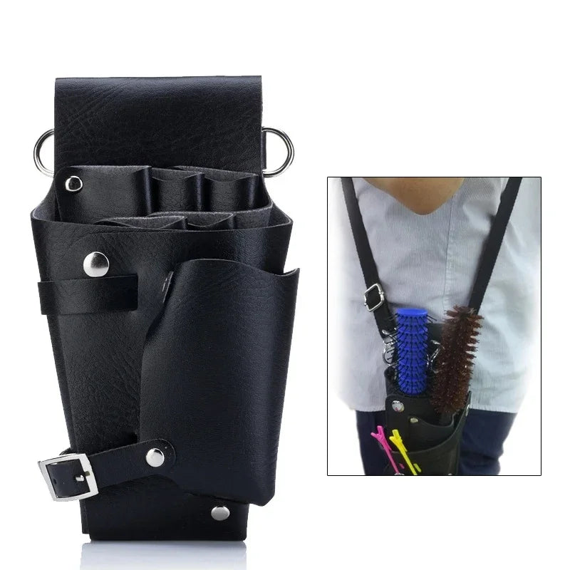 Barber Hair Scissors Bag – Hairdressing Tool Kit Holster for Professional Scissors & Barber Accessories