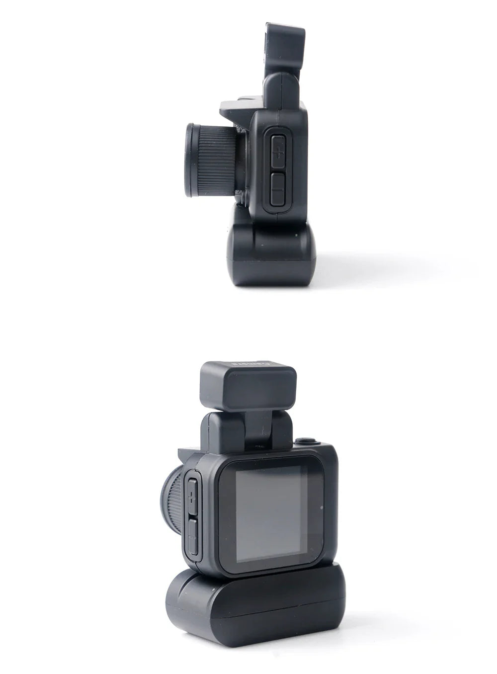 Y4000 Monoreflex Mini Camera 1080P Portable Video Recorder with Flash Lamp, Battery Dock & LCD Screen