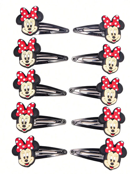 Disney Series BB Clip – Sweet Cute Cartoon Character Hairpin, Back-to-School Gift Hair Accessories