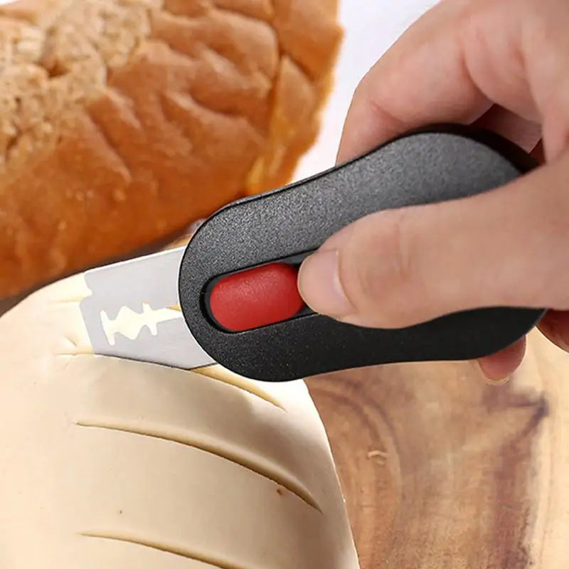 Bread Scoring Blade Set – Sourdough Dough Scribing Tool with 5 Replacement Blades, Bread Scoring Knife & Cutter