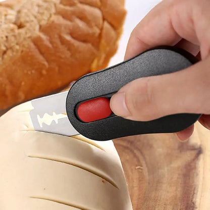 Bread Scoring Blade Set – Sourdough Dough Scribing Tool with 5 Replacement Blades, Bread Scoring Knife & Cutter