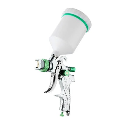 HVLP Professional Spray Gun – 1.4/1.7/2.0/2.5mm Steel Nozzle Gravity Gun for Car Paint | Portable DIY Spray Paint Kit