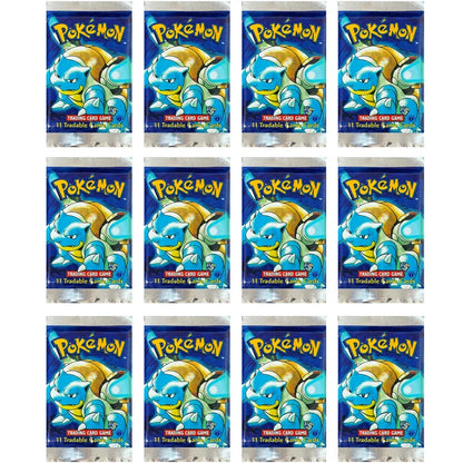 Pokémon Booster Packs Base Fossil Jungle - 11 Cards Per Pack & 36 Pack Booster Box Proxy Game Cards Collection