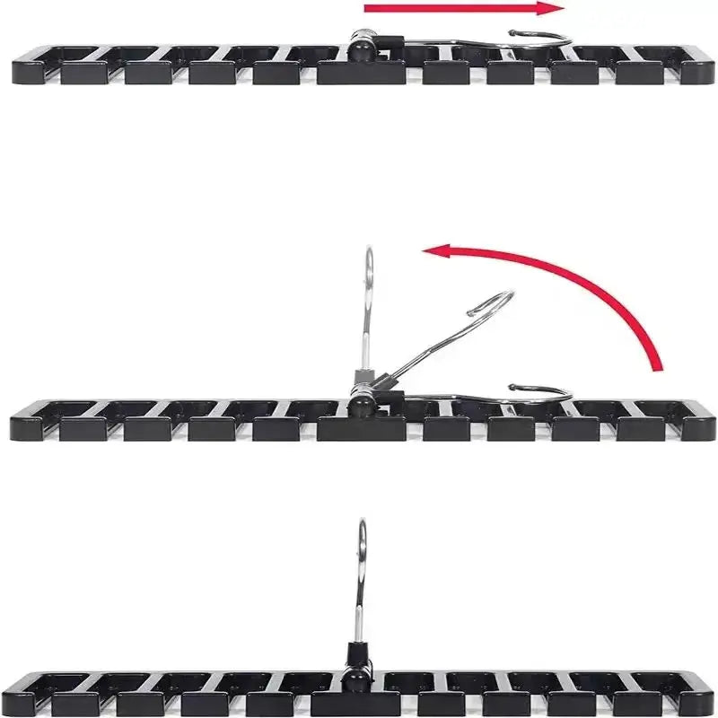 Rotating Tie & Belt Hanger — Multifunctional Scarf Organizer for Home Closet Storage