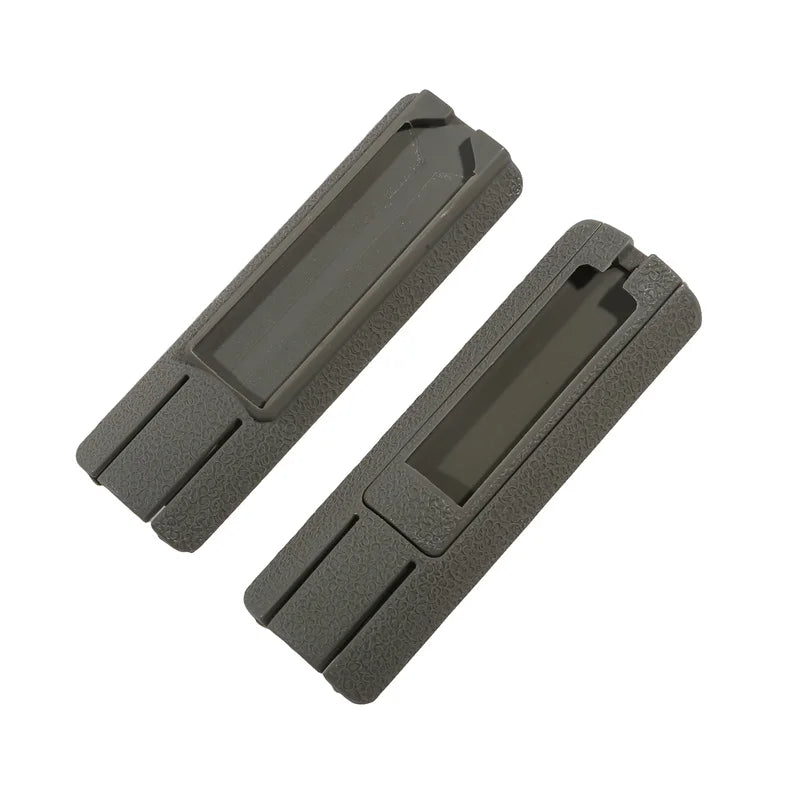 Hunting Airsoft 4.33" ITI TD Scar Pocket Panel — Remote Switch Rail Pad Set for 20mm Rails, PEQ Flashlight, Rat Tail & Card Slot