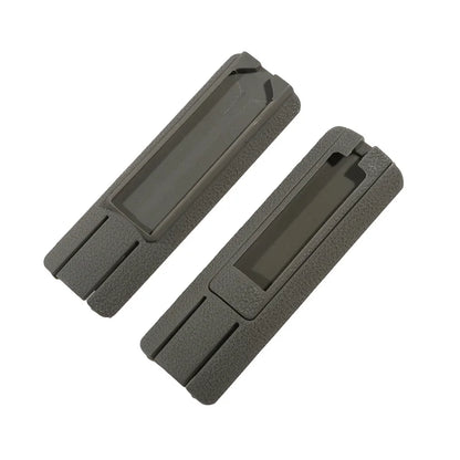 Hunting Airsoft 4.33" ITI TD Scar Pocket Panel — Remote Switch Rail Pad Set for 20mm Rails, PEQ Flashlight, Rat Tail & Card Slot