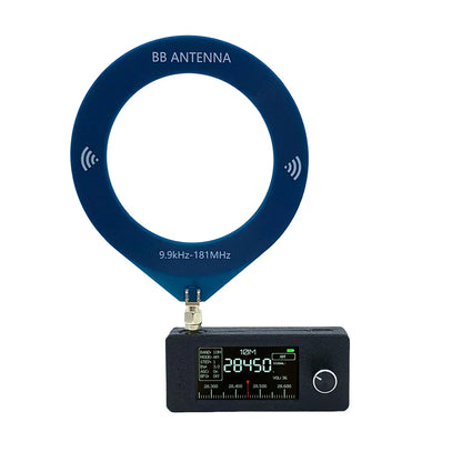 SI4732 Portable All-Band Radio – 0.5-108MHz AM/FM/LSB/USB, 1.9" IPS Screen, Mini HF SW MW VHF Radio Receiver