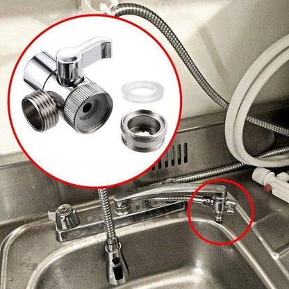 M22/M24 Switch Faucet Adapter – Kitchen Sink Diverter Valve & Water Tap Connector for Toilet, Bidet, Shower, and Bathroom