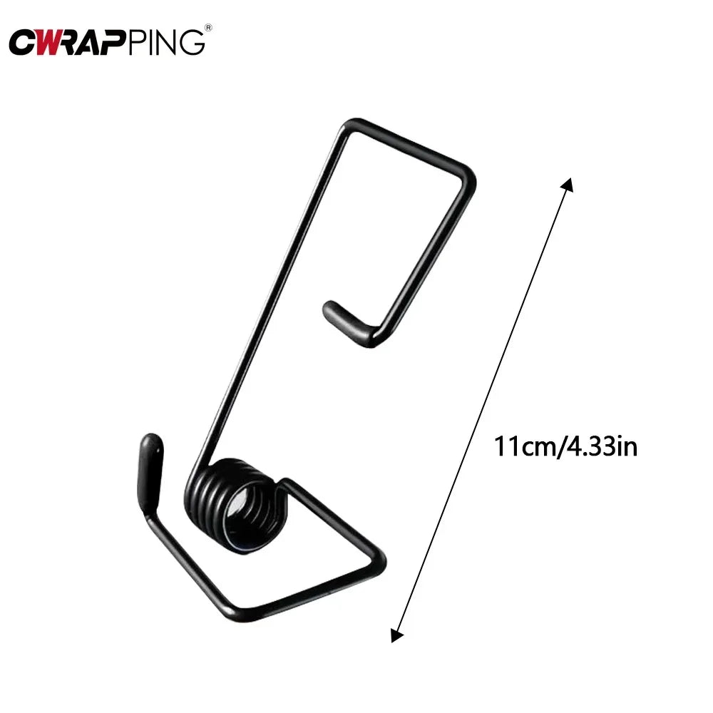 2PCS Car Wiper Booster Springs - Universal Rubber Alloy Windshield Wiper Arm Protectors