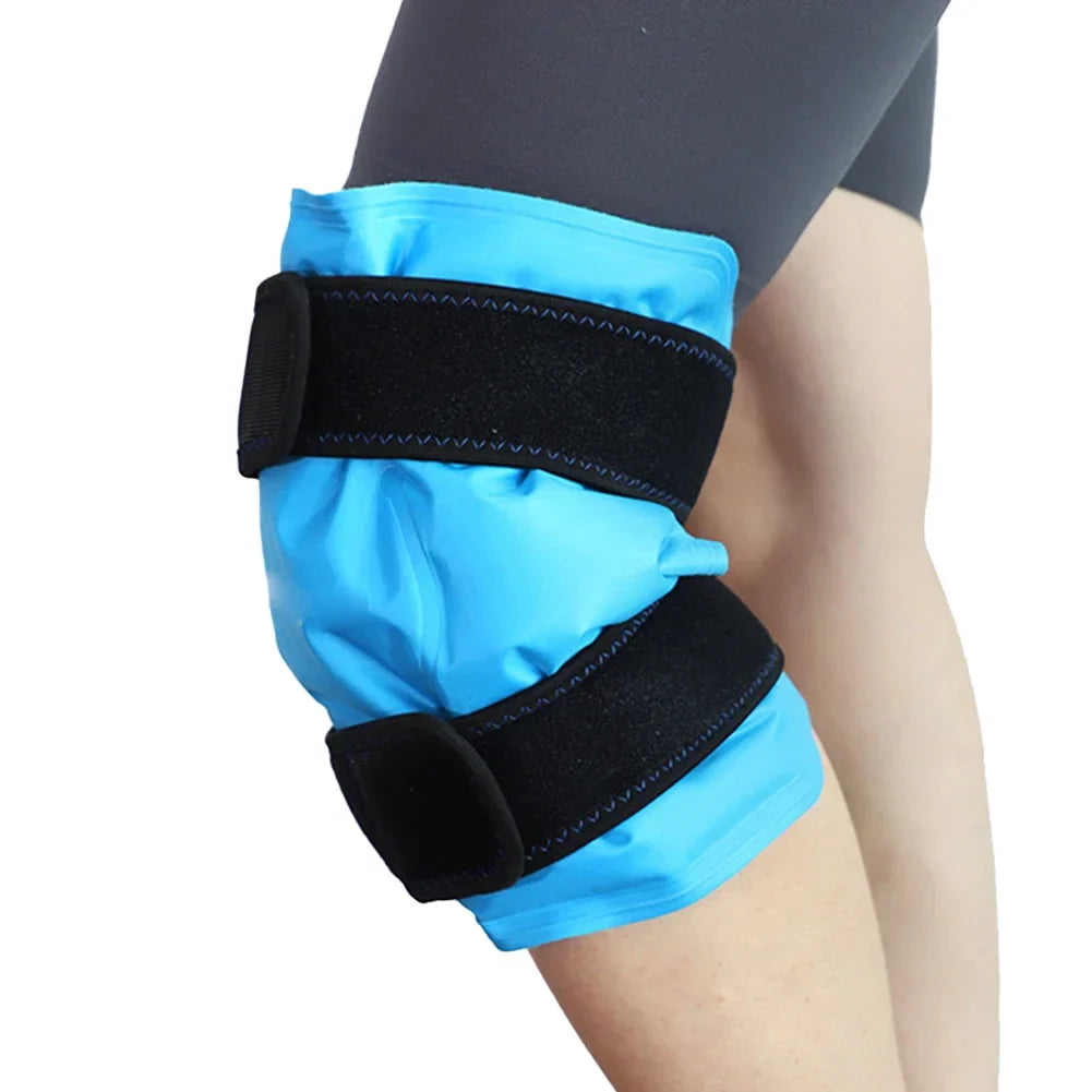 Reusable Gel Knee Ice Pack — Hot & Cold Compress for Knee Pain Relief & Foot Care