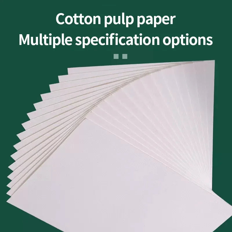 100% Cotton Watercolor Paper Pad – 32K/16K/8K 20 Sheets 200gsm/300gsm Sketchbook for Drawing & Painting