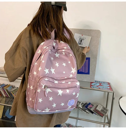 Star Laptop Backpack 17 Inch | Cute Travel & College Bag for Women, Men, Students, Back to School Bookbag