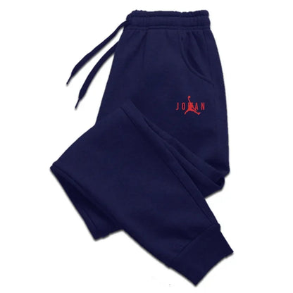 Autumn Winter Men's Joggers – Drawstring Casual Fleece Sweatpants, Workout, Running, Gym Fitness Sports Trousers