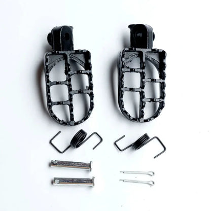 Motorcycle Foot Pegs - Replacement Footrests for Yamaha, Honda CRF/XR Models & Dirt Pit Bikes